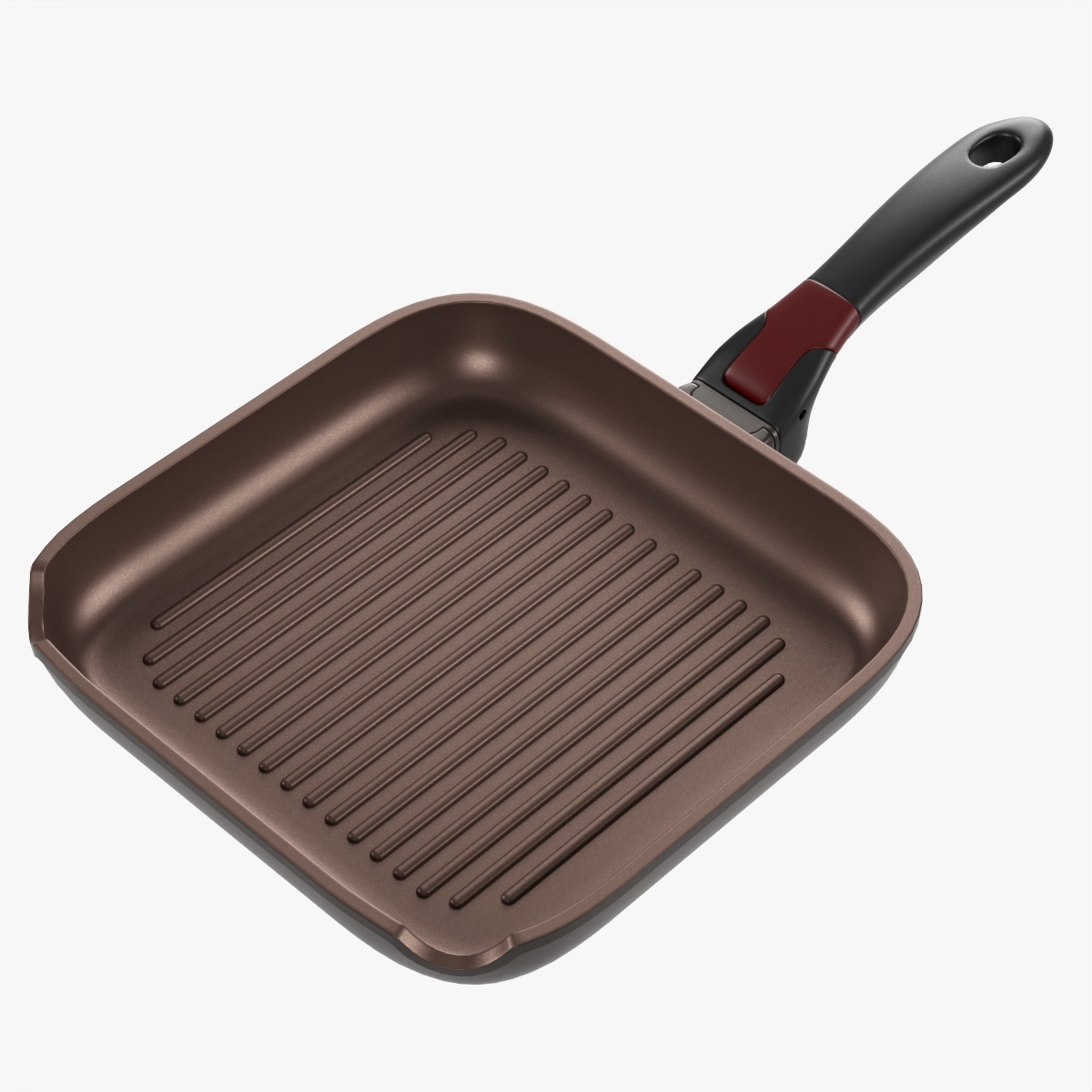 Frying pan without lid 26cm PBR 3D Model