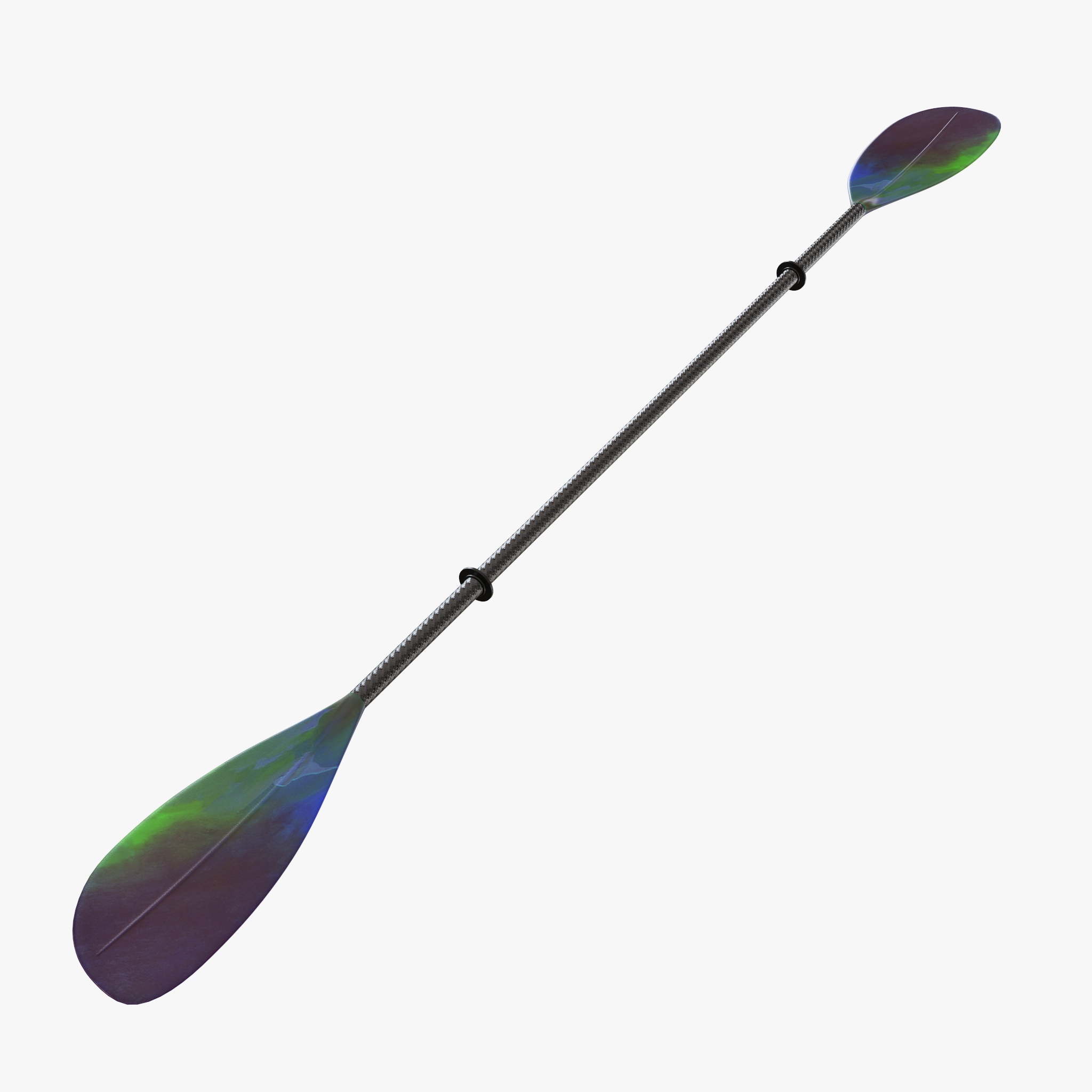 Kayak paddle PBR 3D Model