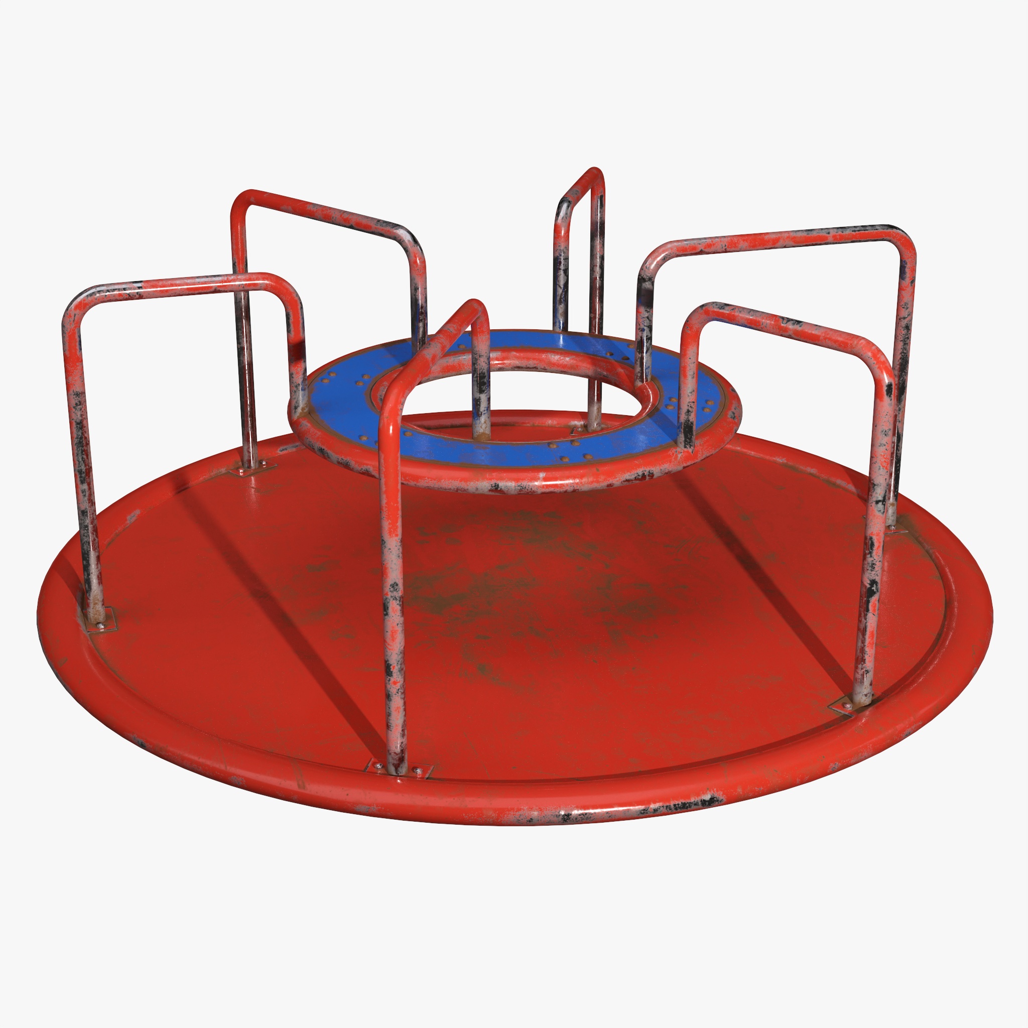 merry-go-round-carousel-1-pbr-3d-model-3dmstock