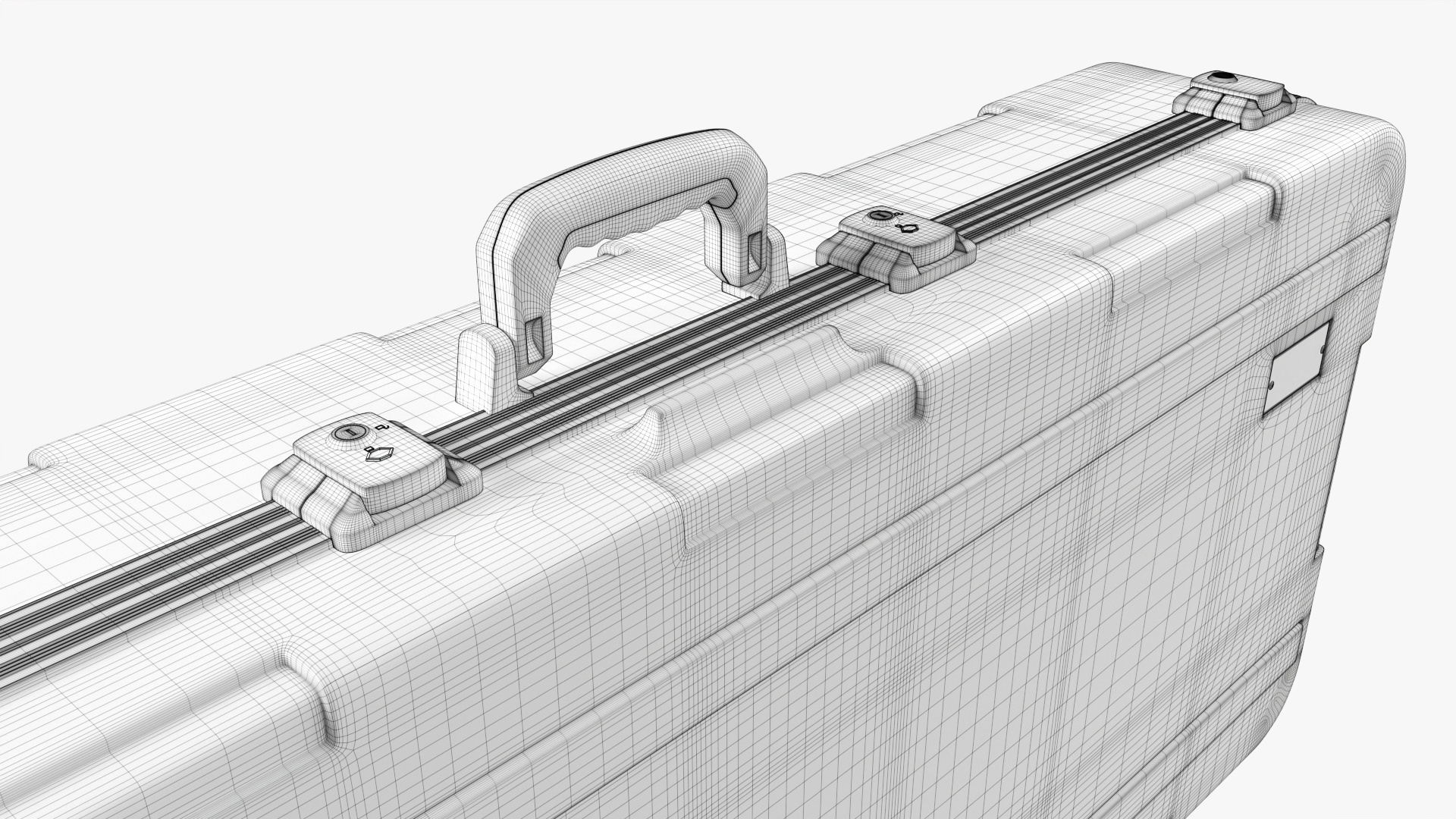 Transportation keyboard case PBR 3D Model