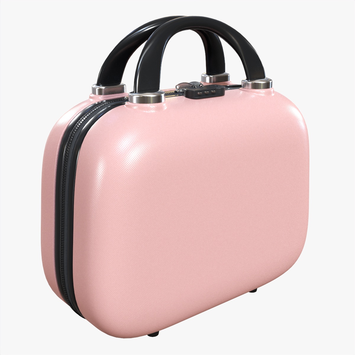 Beauty Case Hard shell PBR 3D Model