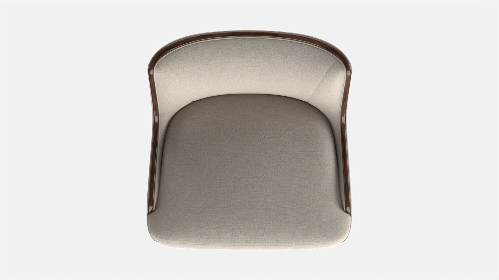 Lounge Chair Baker Marino PBR 3D Model